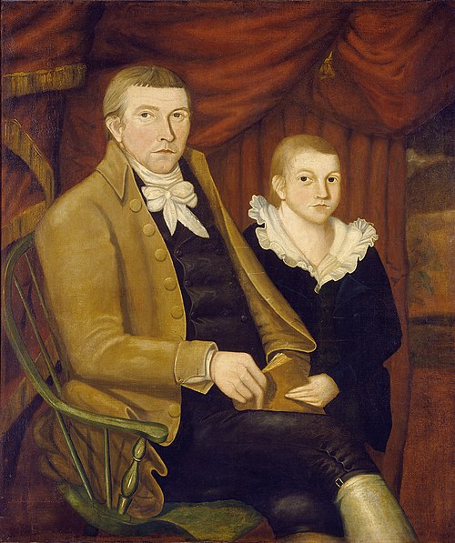 Father and Son, 1800, Jonathan Budington