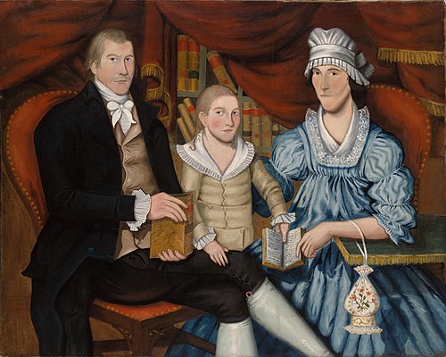 Portrait of George Eliot and Family, , Jonathan Budington