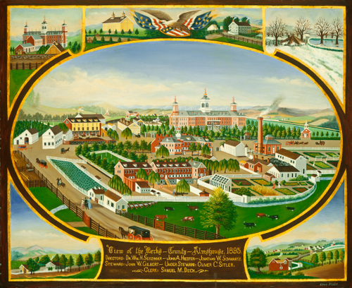 Berks County Almshouse, 1895, 1895, Louis Mader