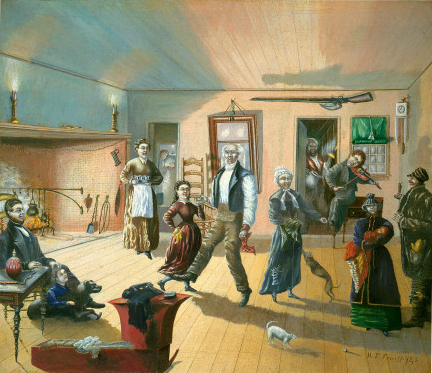 Country Dance, 1883, Martin Edgar Ferrill