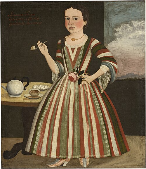 Susanna Truax, 1730, The Gansevoort Limner