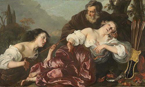 Silvio with the Wounded Dorinda, , Louis Vallee