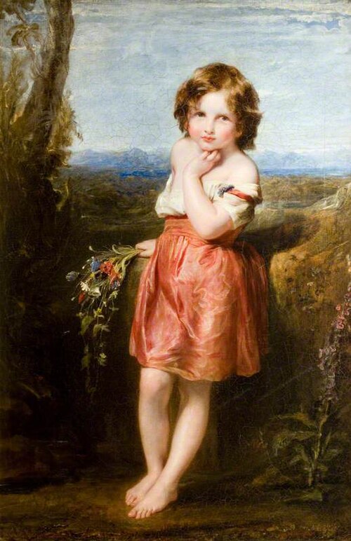 The Little Roamer, 1843, Richard Rothwell