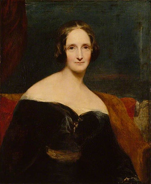 Mary Wollstonecraft Shelley, 1830, Richard Rothwell