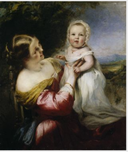 The Young Mother's Pastime, 1844, Richard Rothwell