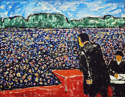 Der Redner, 1912, Arthur Segal