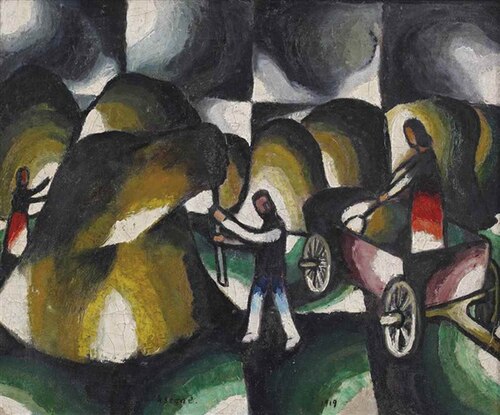 The Harvest, 1919, Arthur Segal