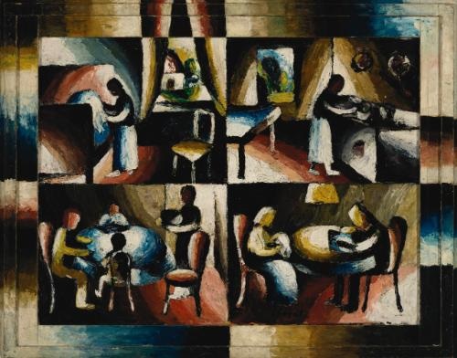 Housekeeping, 1919, Arthur Segal