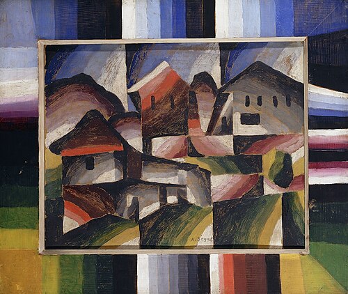Landscape, 1925, Arthur Segal