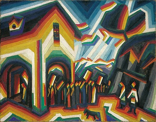 Umzug, 1921, Arthur Segal