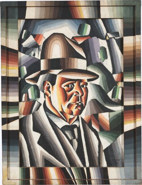 Selbstporträt, 1921, Arthur Segal