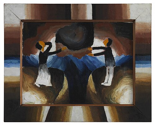 Unüberwindlicher Abgrund (Zyklus Dramen, 1918, Arthur Segal