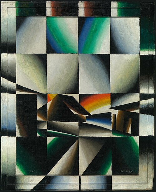 Rainbow (prismatic), 1924, Arthur Segal