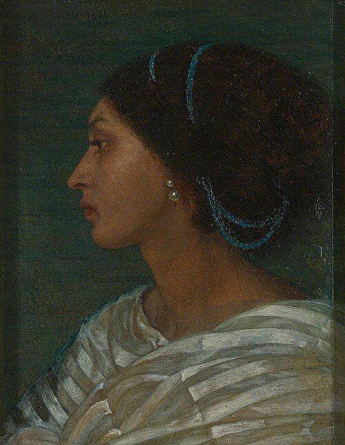 Fanny Eaton (1835–1924), 1861, Joanna Mary Boyce