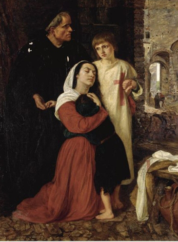 The Departure: An Episode of the Child's Crusade 13th Century, 1859, Joanna Mary Boyce