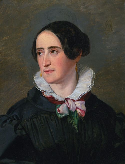 Adelheid Cleve (1800-1836), 1829, Moritz Daniel Oppenheim