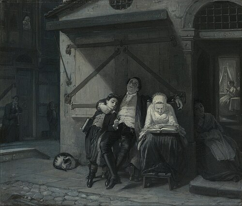 Sabbath Rest, 1866, Moritz-Daniel Oppenheim
