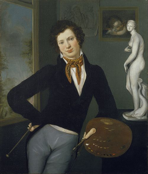 Autoportrait, 1815, Moritz-Daniel Oppenheim