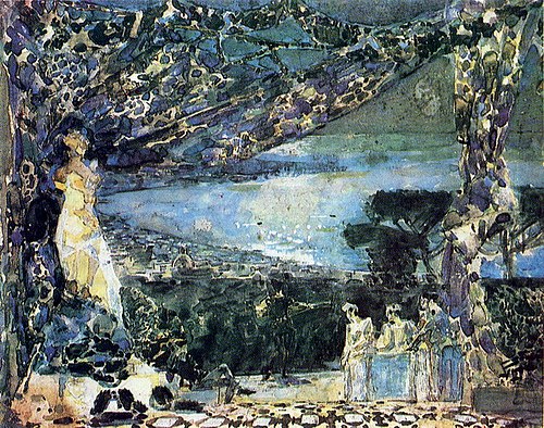 Italie. Nuit napolitaine, 1891, Mikhaïl Vroubel