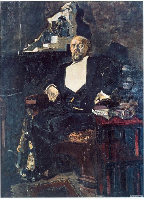 Portrait de Savva Mamontov, 1897, Mikhaïl Vroubel