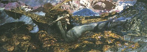 Le Démon terrassé, 1902, Mikhaïl Vroubel