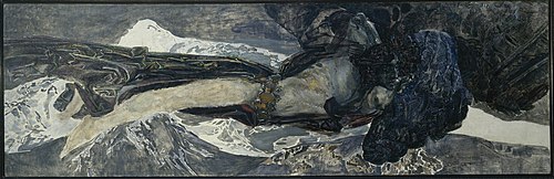 Le Démon volant, 1899, Mikhaïl Vroubel