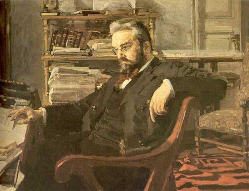 Portrait de Constantin Artsybouchev, 1897, Mikhaïl Vroubel