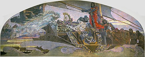 La Princesse lointaine, 1896, Mikhaïl Vroubel