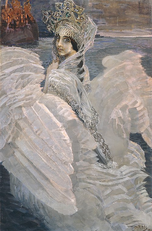 La Princesse cygne, 1900, Mikhaïl Vroubel