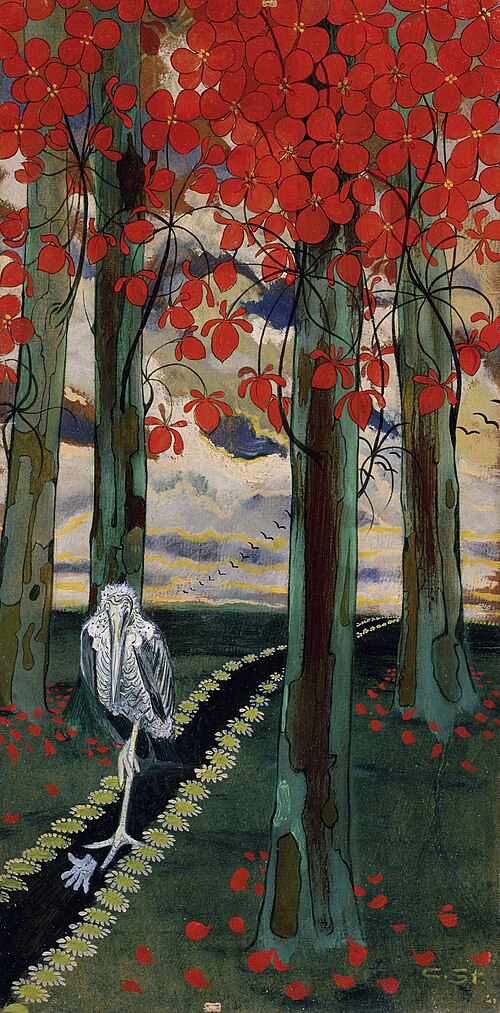 The lost glove, 1897, Carl Strathmann