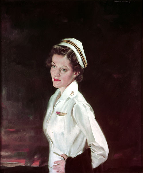 LTjg Ann Bernatitus, (NC), USN., 1942, Albert K. Murray