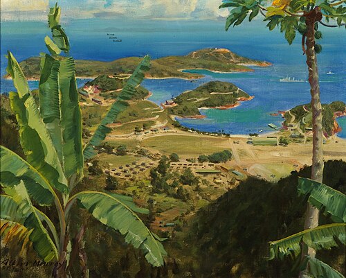 Bourne Field, St. Thomas, 1943, Albert K. Murray