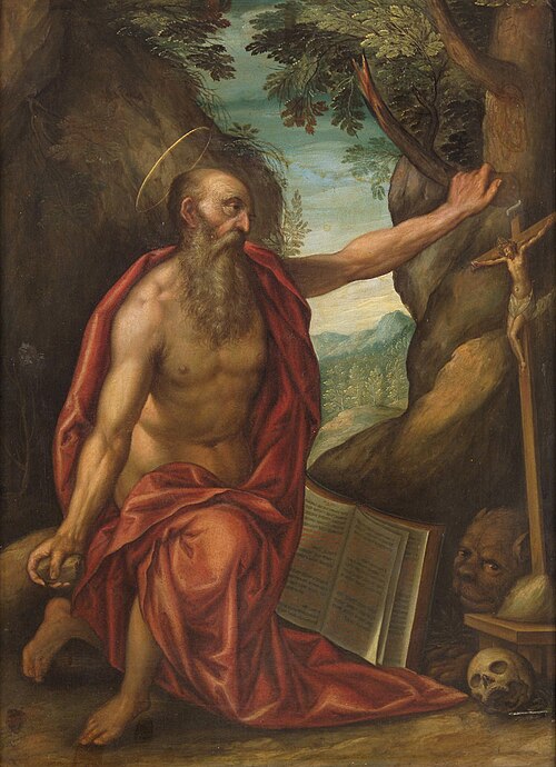 Penitent St Jerome, 1603, Gaspar Rem