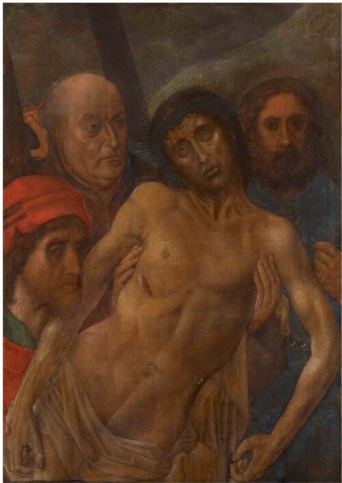 The descent from the cross, , Hugo van der Goes