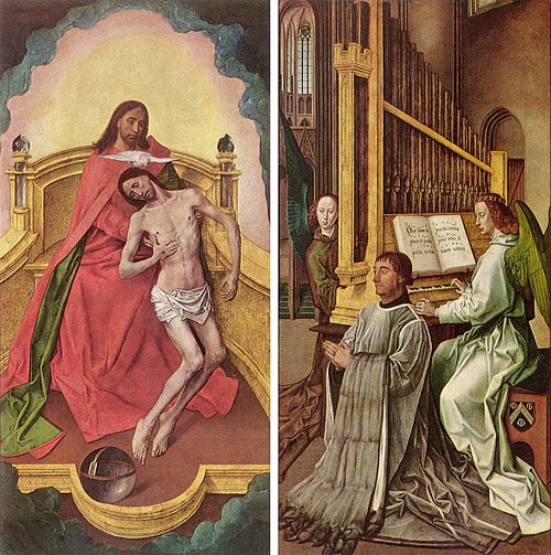 Trinity, 1480, Hugo van der Goes