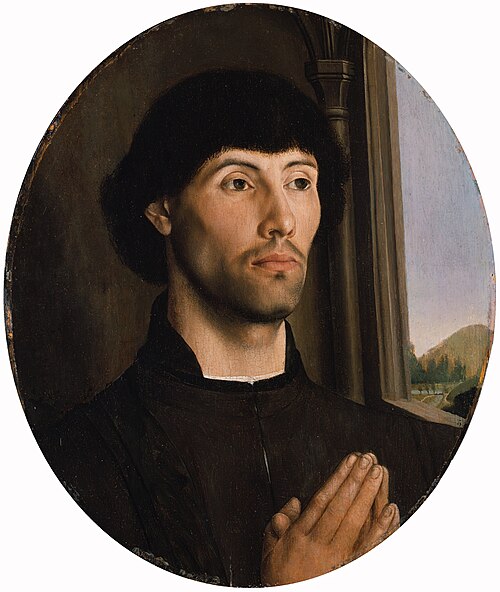 Portrait d'homme, 1480, Hugo van der Goes