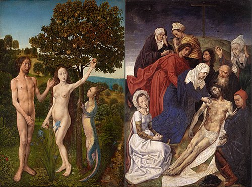 Diptyque de Vienne, 1470, Hugo van der Goes