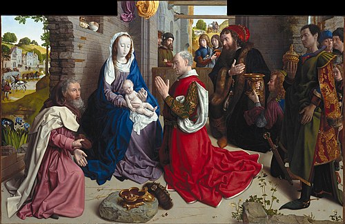 Adoration des Mages, 1470, Hugo van der Goes