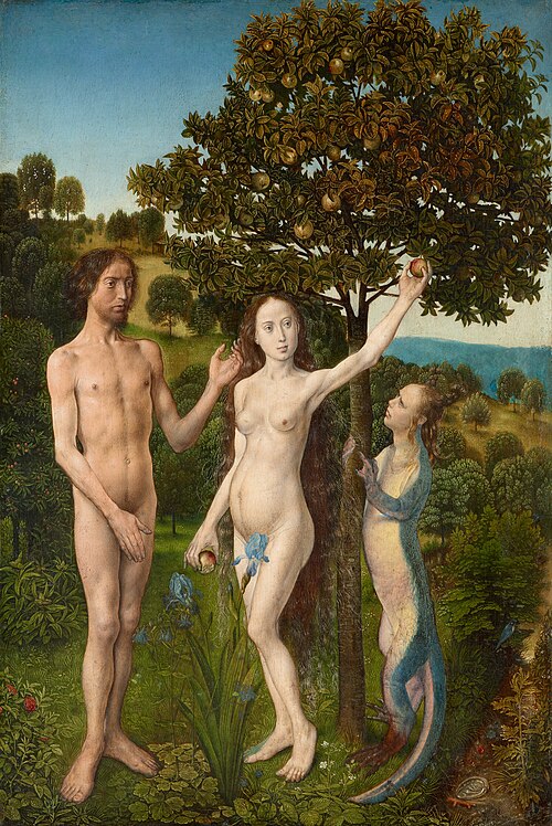 The Fall of Man, , Hugo van der Goes