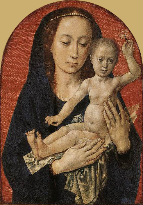 Virgin and Child, 1479, Hugo van der Goes