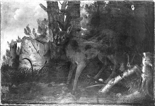 Reh und Hase, 1663, Franz Rösel von Rosenhof