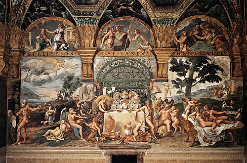 Tribute to Apollo, 1532, Giulio Romano