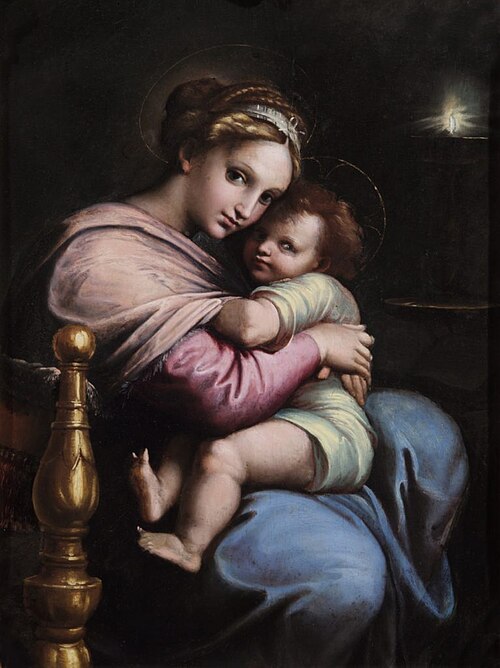 The Virgin and Child, 1518, Giulio Romano