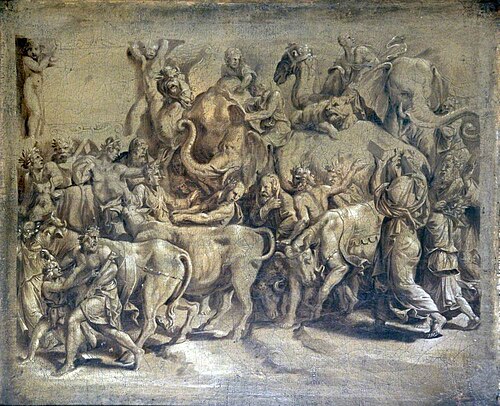 The Triumph of Scipio Africanus, , Giulio Romano