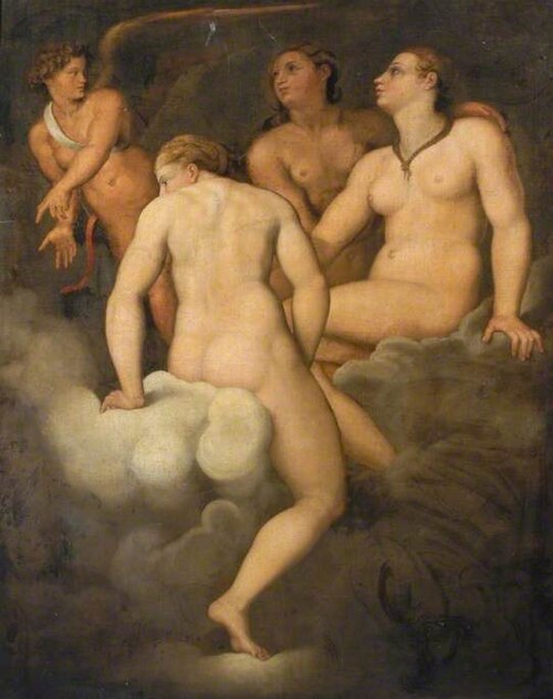 The Three Graces with Cupid, , Giulio Romano