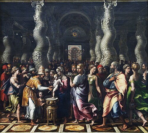 La Circoncision, 1525, Giulio Romano