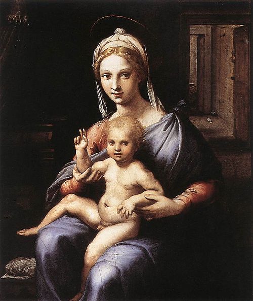 Vierge à l'Enfant, 1522, Giulio Romano