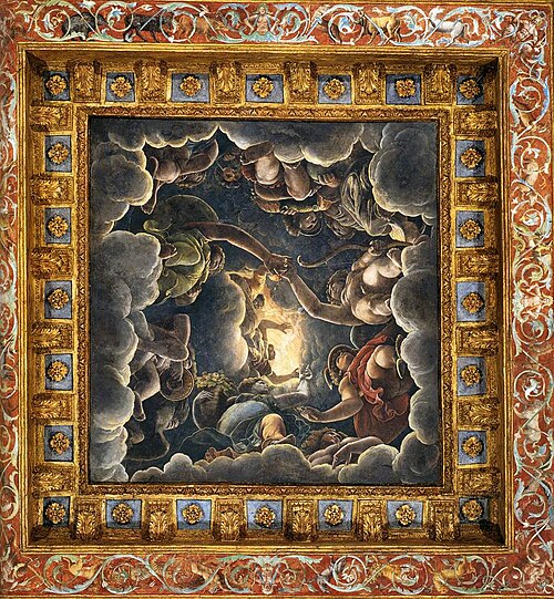 Sala di Amore e Psiche, , Giulio Romano