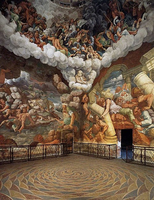 Fall of the Giants, 1530, Giulio Romano