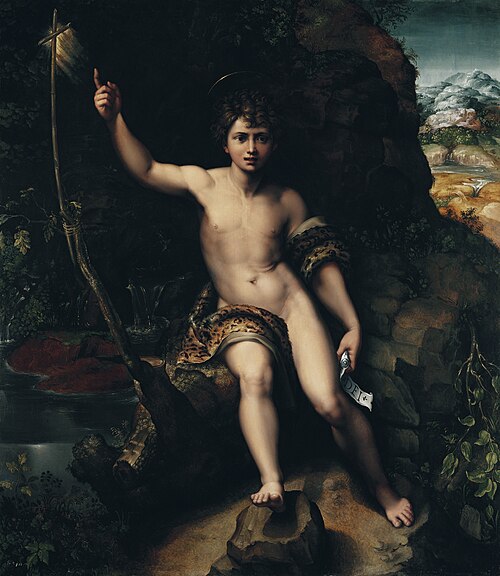 St. John the Baptist in the Wilderness, 1520, Giulio Romano
